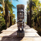 Kanaloa Tiki | Hawaii Museum Replica 32" (Stained)