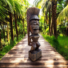 Kanaloa Tiki | Hawaii Museum Replica 32" (Stained)