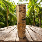 Warrior and Strength Tiki Totem | Hawaiian Décor 20" (Natural)