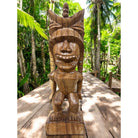 Lono Tiki God | Hawaiian Museum Replica 20" (Natural)