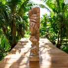 Lono Tiki God | Hawaiian Museum Replica 20" (Natural)