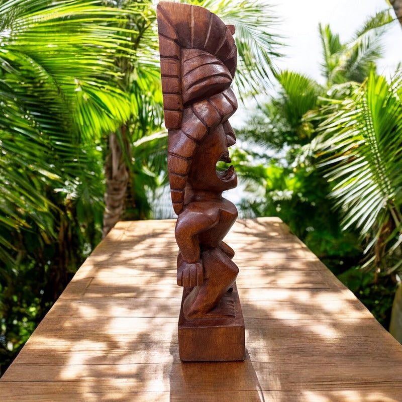 Lono Tiki God | Hawaiian Museum Replica 20