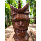 Lono Tiki God | Hawaiian Museum Replica 20" (Stained)