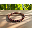 Koa Wood Bead Bracelet 6mm