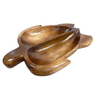 Acacia Wood Honu Tray w/ Two Compartments