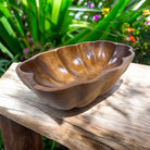 Acacia Wood Rectangle Flare Bowl