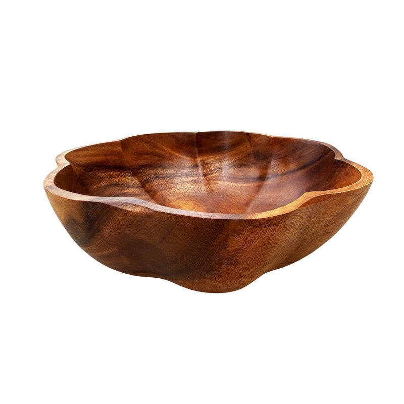 Acacia Wood Flare Bowl