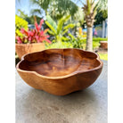 Acacia Wood Flare Bowl