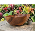 Acacia Wood Flare Bowl