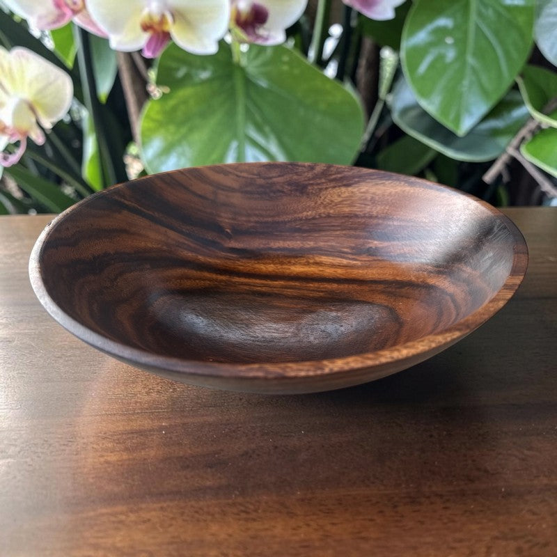 Acacia Wood Wok Bowl