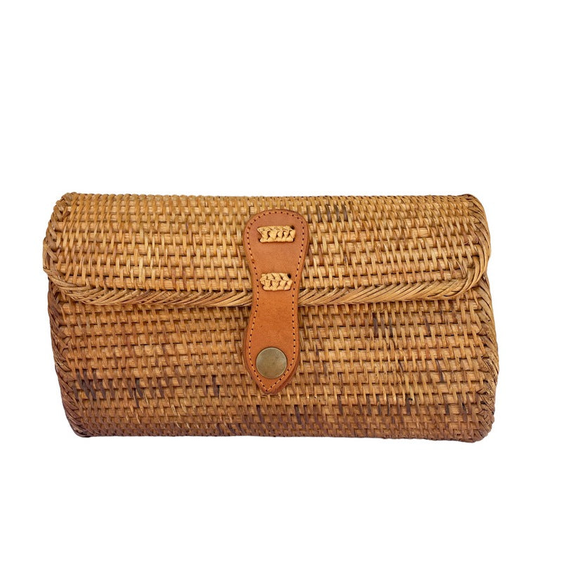 Natural Rattan Handbag/Clutch