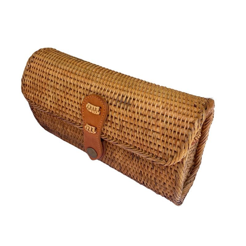 Natural Rattan Handbag/Clutch