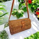 Natural Rattan Handbag/Clutch