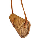 Natural Rattan Handbag/Clutch