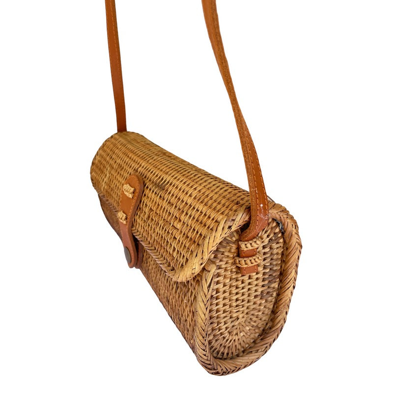 Natural Rattan Handbag/Clutch