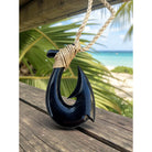 Black Bone Fish Hook | Hawaiian Makau
