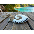 Hawaiian Fish Hook Necklace with Engravings