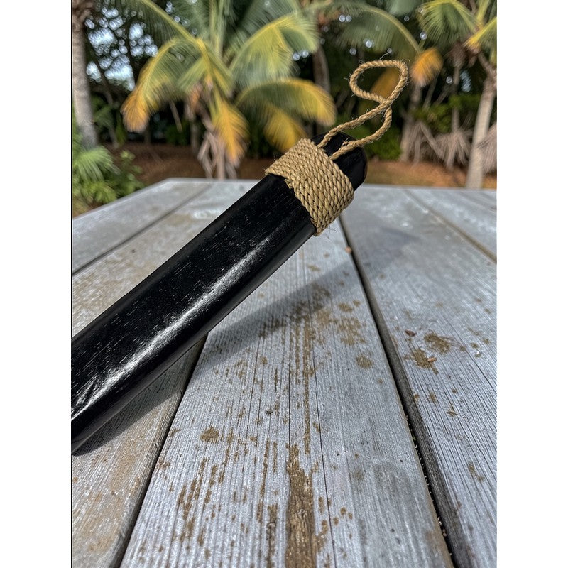 Hawaiian Axe Club Black | Polynesian Replica