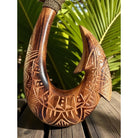 Hawaiian Fish Hook w/ Engravings | Hawaiian Home 12"