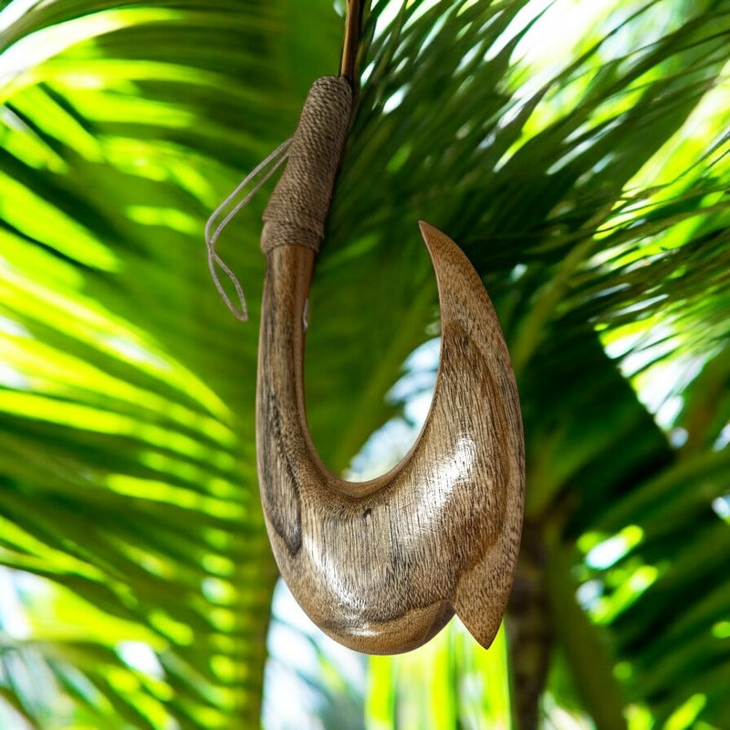 Hawaiian Fish Hook | Home Décor 12"