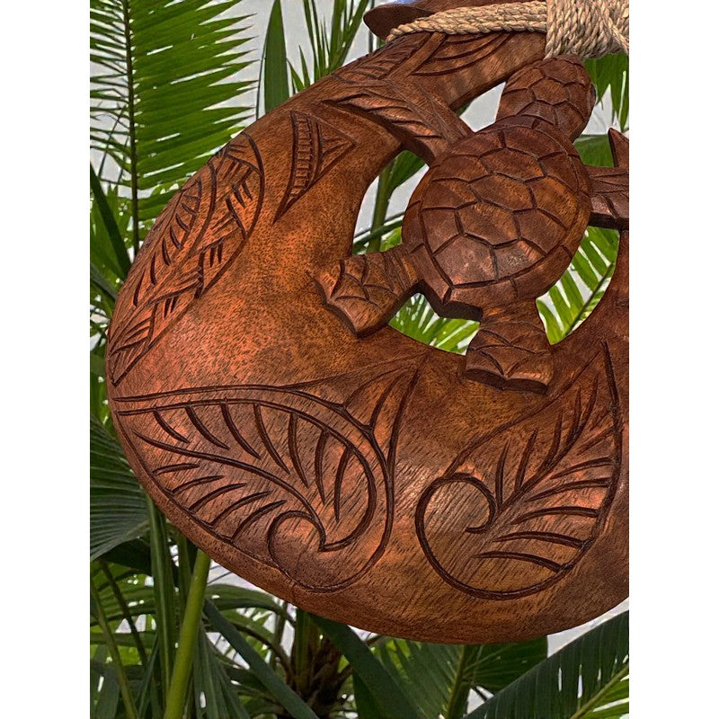 Hawaiian Fish Hook w/ Turtle