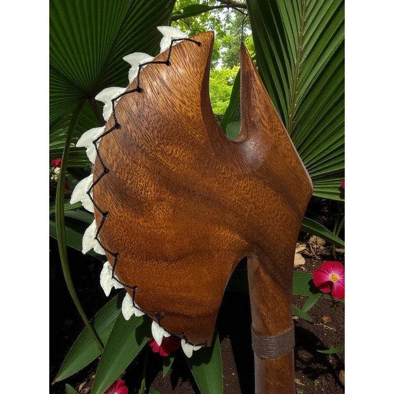 Leiomano Axe Club | Hawaiian Heritage Replica 16"