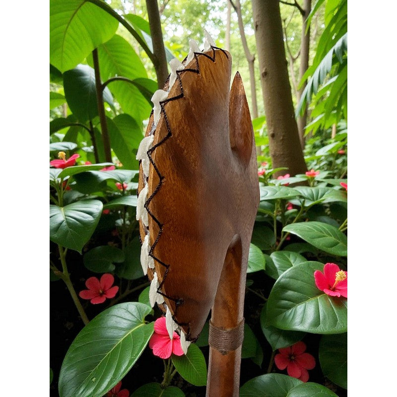 Leiomano Axe Club | Hawaiian Heritage Replica 16