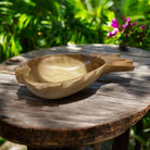 Acacia Wood 3-Piece Pineapple Salad Bowl