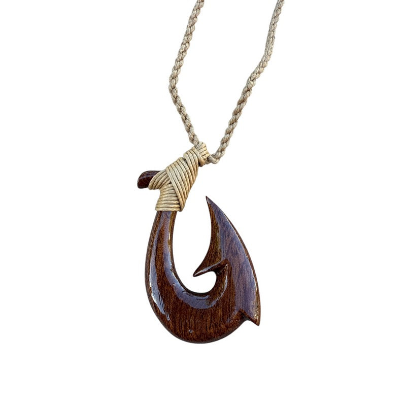 Koa Wood Hawaiian Fish Hook