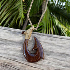 Koa Wood Hawaiian Fish Hook