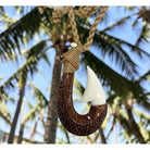 Koa and Bone Makau with Engravings