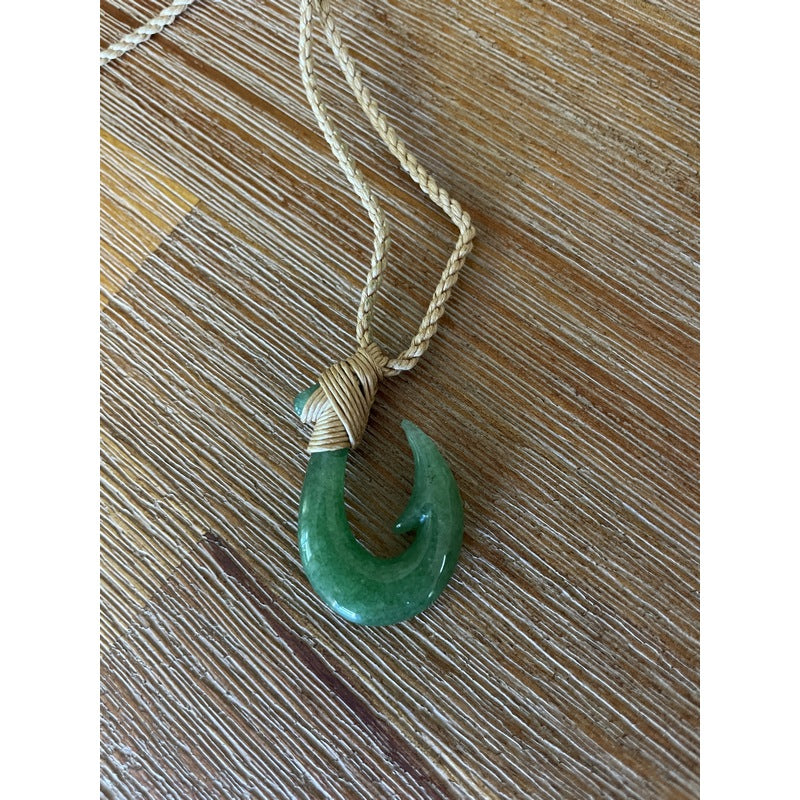 Jade Makau | Hawaiian Fish Hook Necklace – Makana Hut