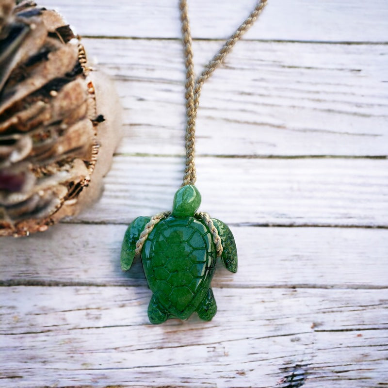 Turtle 2024 jade necklace