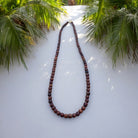 Hawaiian Koa Wood Necklace | 6mm Beads