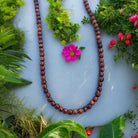 Hawaiian Koa Wood Necklace | 6mm Beads