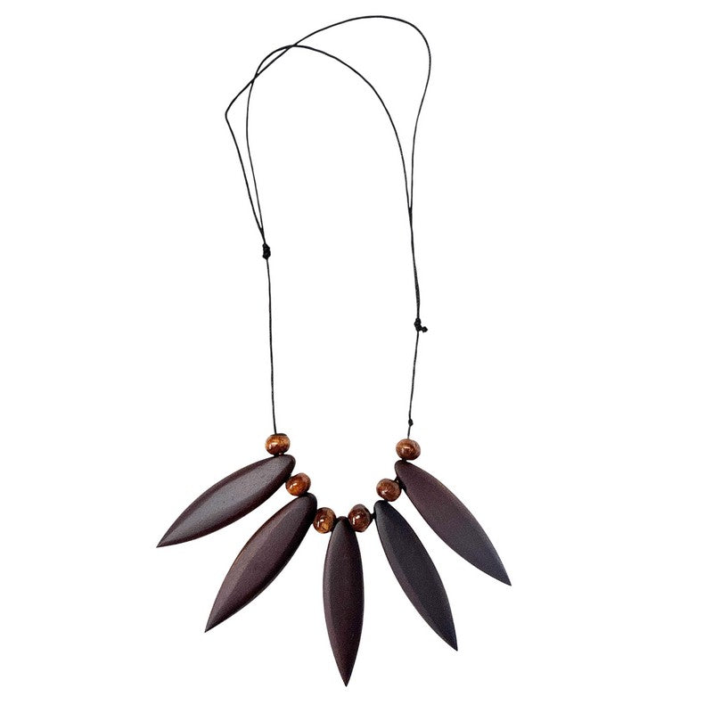 Surfboard Wooden Necklace