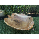 Double Honu Wooden Bowl 16"