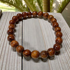 Koa Wood Bead Bracelet 8mm