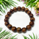 Koa Wood Bead Bracelet 12mm