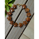 Koa All Plumeria Bracelet | Koa Jewelry