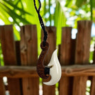 Wood and Bone Maori Fish Hook