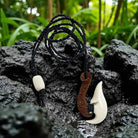 Wood and Bone Maori Fish Hook