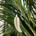 Feather with Paua Shell Necklace