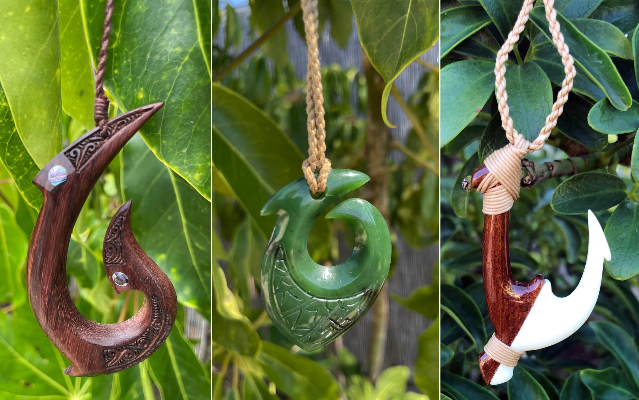 Makana Hut  Tiki Carvings - Tropical Jewelry - Hawaiian Art