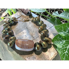 Olive Freshwater Pearls Bracelet