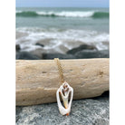 Hawaiian Strawberry Shell Necklace