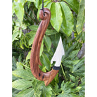 Fish Hook w/ Engravings | Polynesian Wall Plaque