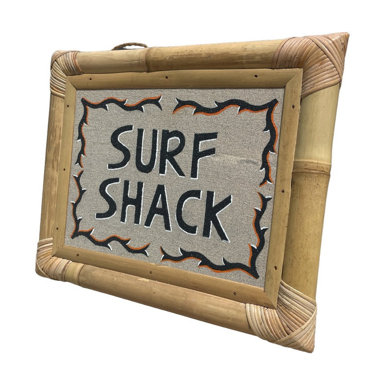Surf Shack | Bamboo Sign 16"