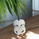 Maori Taniwha Face Necklace