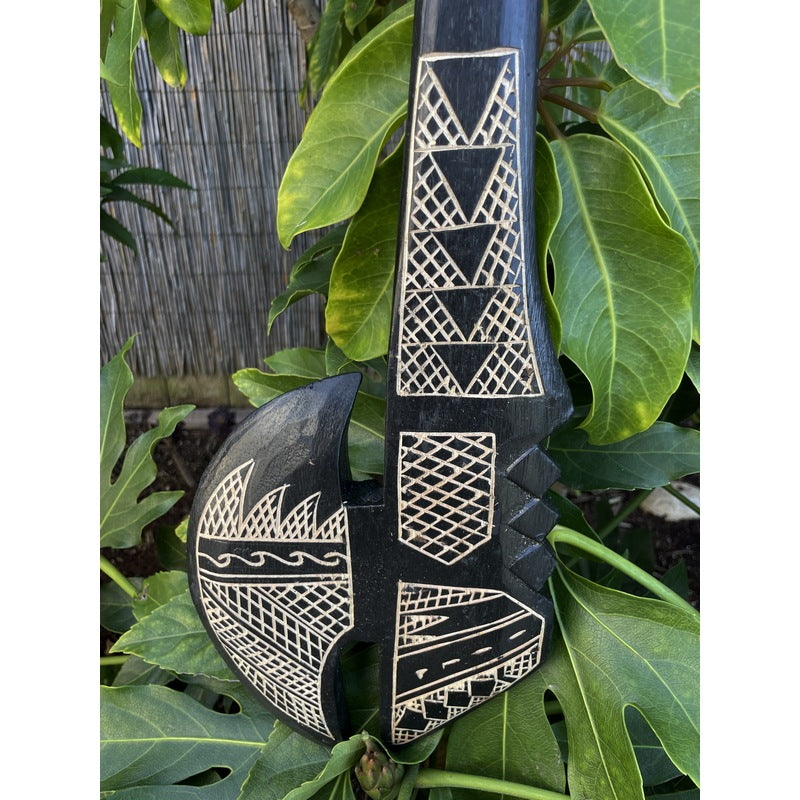 Hawaiian Black Axe Club | Polynesian Replica